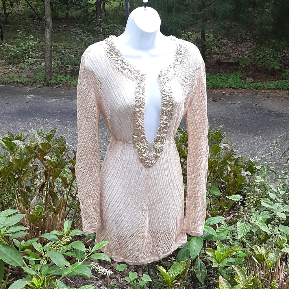 Bathing suit cover up/ sweater